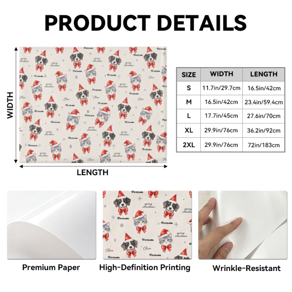 Grateful Dead Lightning Bolt Wrapping Paper - Vintage Gold Damask Rock Gift Wrap