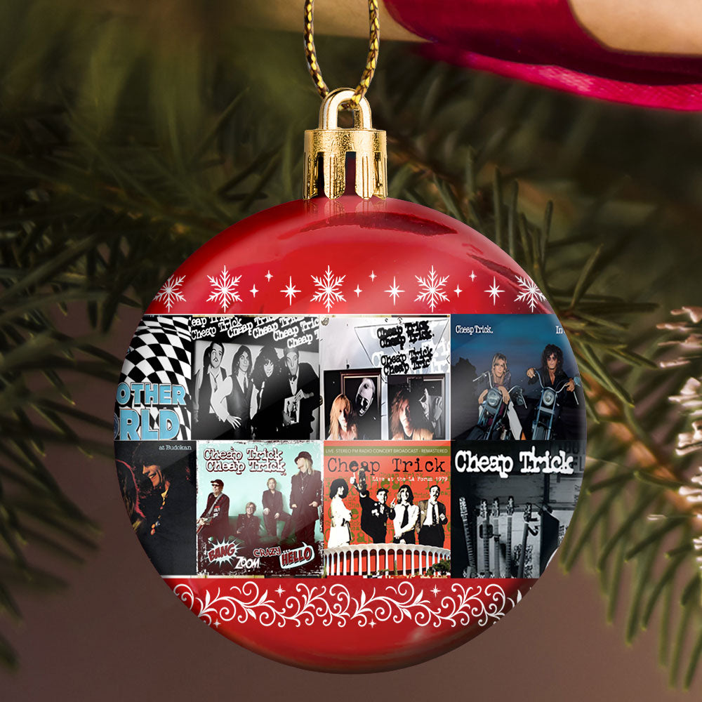 Cheap Trick Ornament – A Rock ’n’ Roll Christmas Classic