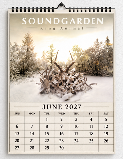 2027 Grateful Dead Album Art & Poster Wall Calendar - Spiral Bound Retro Jam Band Collector's Calendar - Unique Christmas Stocking Stuffer & Birthday Gift