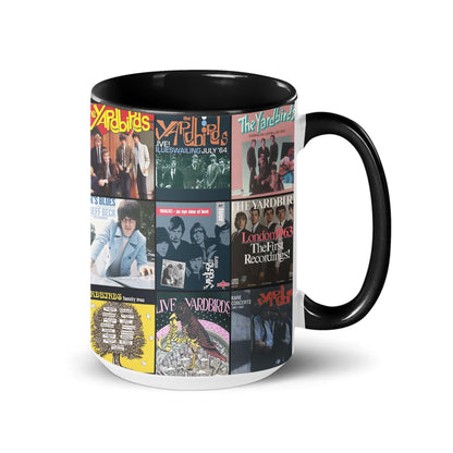 The Yardbirds Accent Mug – Classic Album Cover Collage Tribute