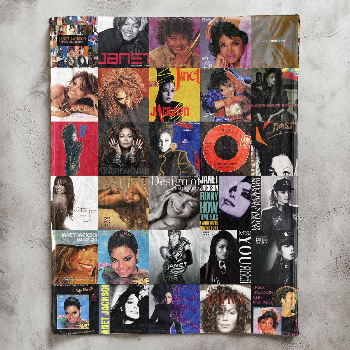 Janet Jackson Sherpa Blanket – A Soft Tribute to an Icon
