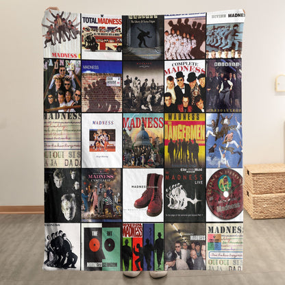 Madness Sherpa Blanket – A Ska & Pop Tribute for True Fans