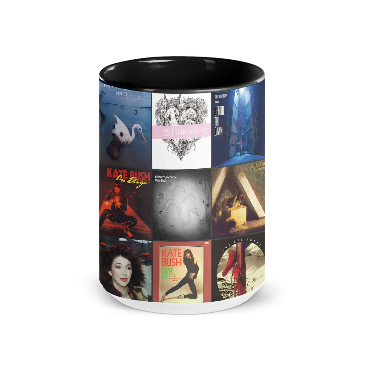 Kate Bush Accent Mug – Iconic Album Artwork Collector’s Gift