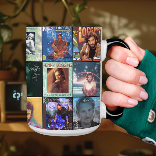 Kenny Loggins Accent Mug – Soft-Rock Nostalgia in Every Sip