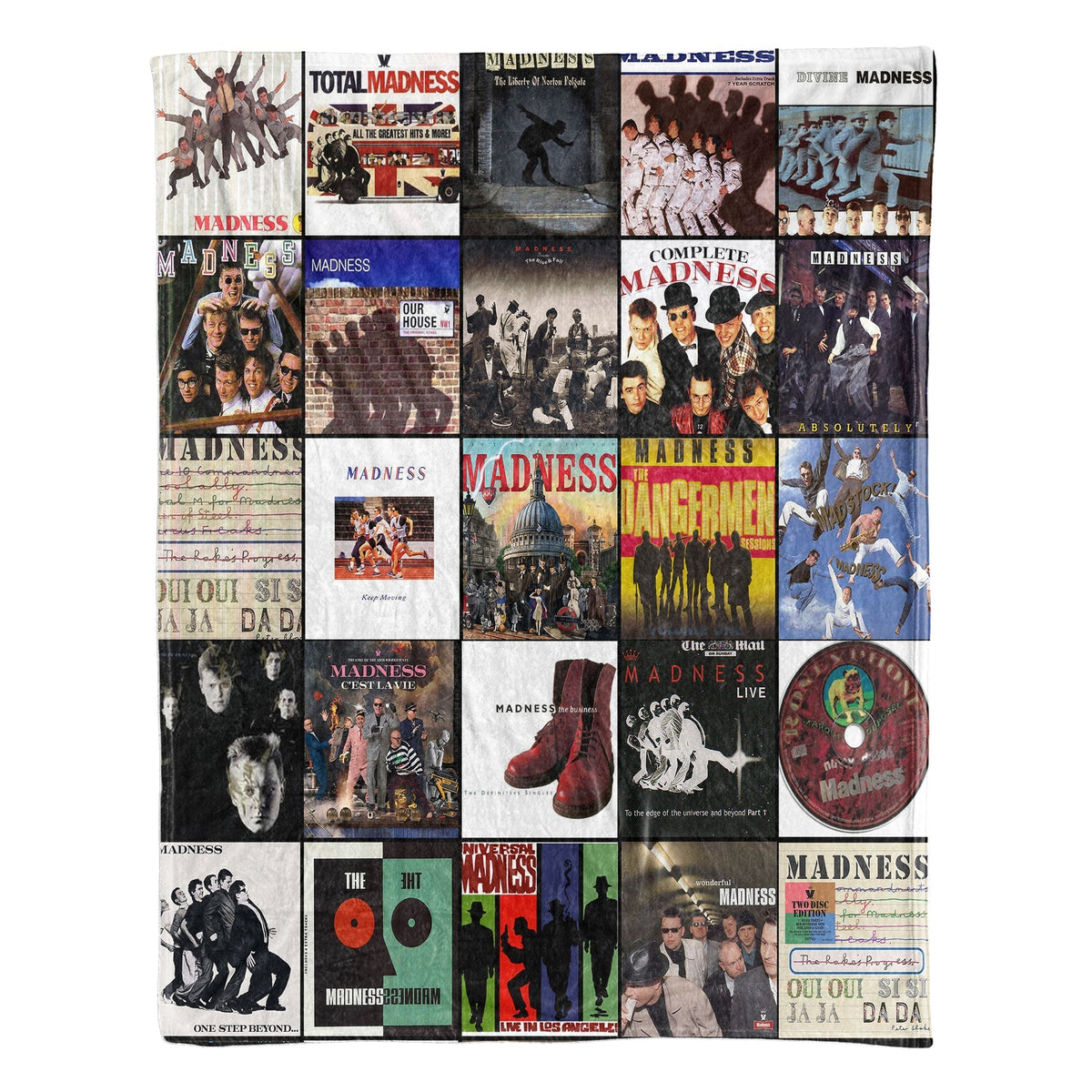 Madness Sherpa Blanket – A Ska & Pop Tribute for True Fans