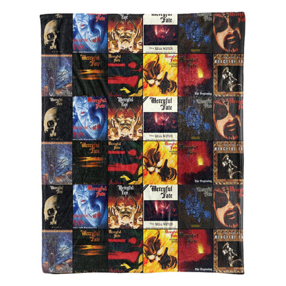 Mercyful Fate Sherpa Blanket – A Dark Heavy Metal Tribute for True Fans