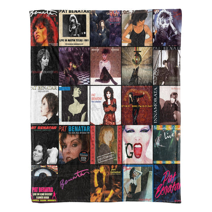 Pat Benatar Sherpa Blanket – A Fierce Rock-’n’-Roll Throwback