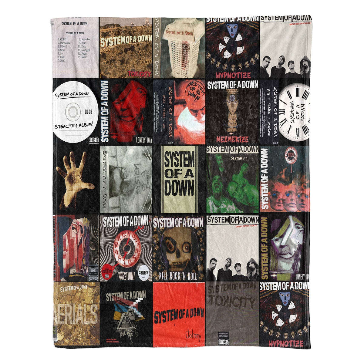 System Of A Down Sherpa Blanket – A Raw, Iconic Tribute for True Fans