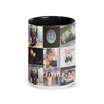 Miami Sound Machine Accent Mug – Retro Latin-Pop Album Collage Gift