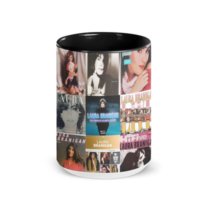 Laura Branigan Accent Mug – Timeless Pop Icon Album Collage Gift