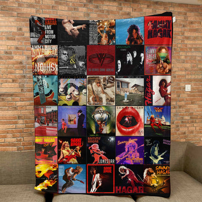 Sammy Hagar Sherpa Blanket – A Fiery Tribute to the Red Rocker