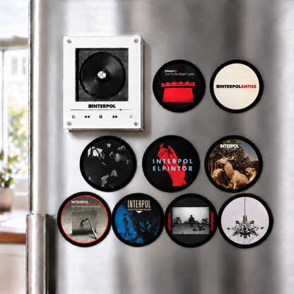 Jimi Hendrix MagTune Mini CD Player Light - Premium Psychedelic Rock Merchandise, Album Art LED Night Light Tabletop Decor Fan Gift