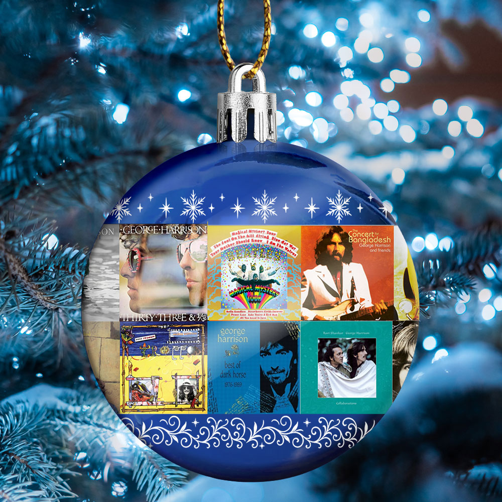 George Harrison Ornament – A Peaceful Holiday Reflection