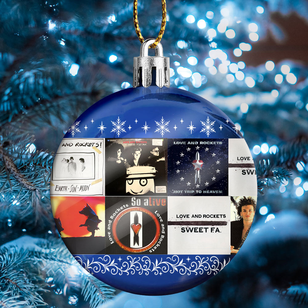 Love and Rockets Ornament – Alternative Spirit in Holiday Light