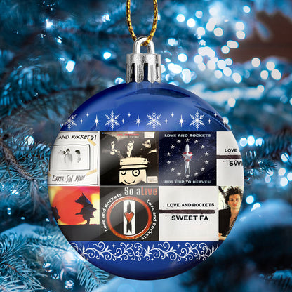 Love and Rockets Ornament – Alternative Spirit in Holiday Light