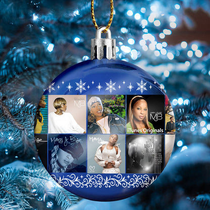 Mary J. Blige Ball Ornament – The Queen of Hip-Hop Soul