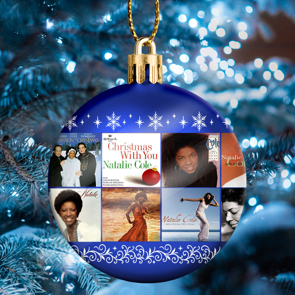 Natalie Cole Ball Ornament – Soulful Elegance