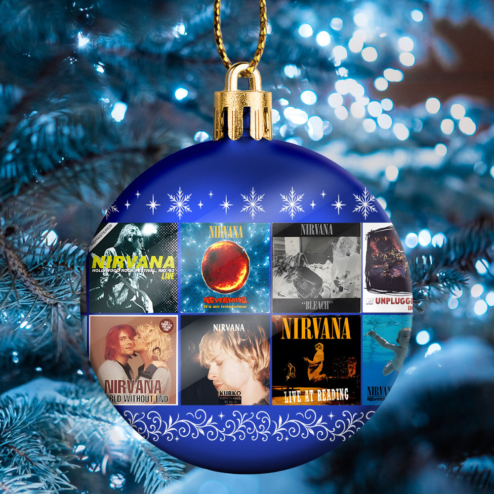 Nirvana Ball Ornament – Grunge Spirit for the Holiday Season