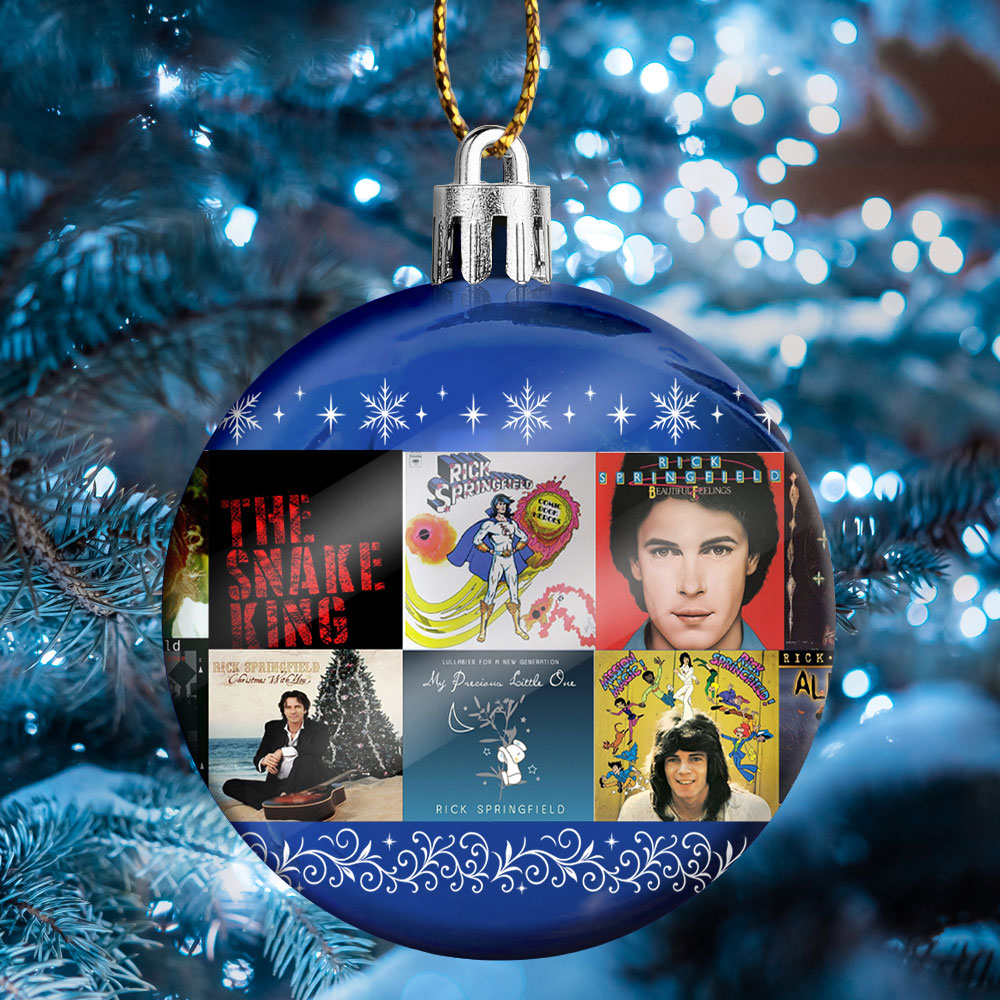 Rick Springfield Ball Ornament – Classic Rock Heartbeat