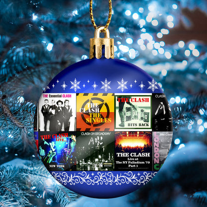 The Clash Ball Ornament – Punk Spirit Meets Holiday Cheer