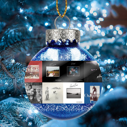 Zach Bryan Ball Ornament – Heartfelt Country Spirit for the Holidays