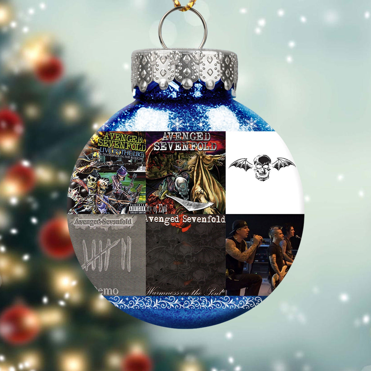 Avenged Sevenfold Ball Ornament – Metal Majesty for the Holidays