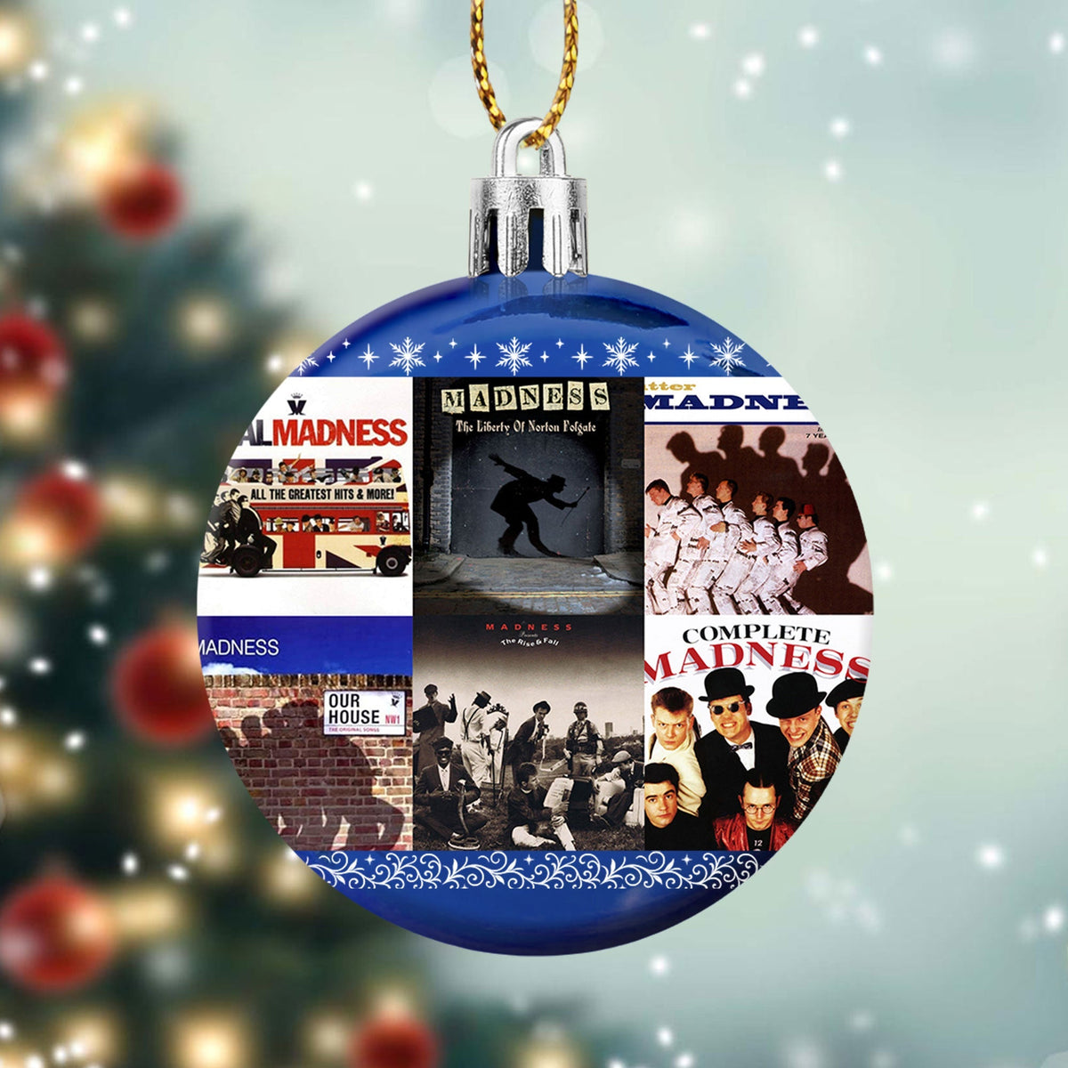 Madness Ball Ornament – Ska Rhythms & British Charm