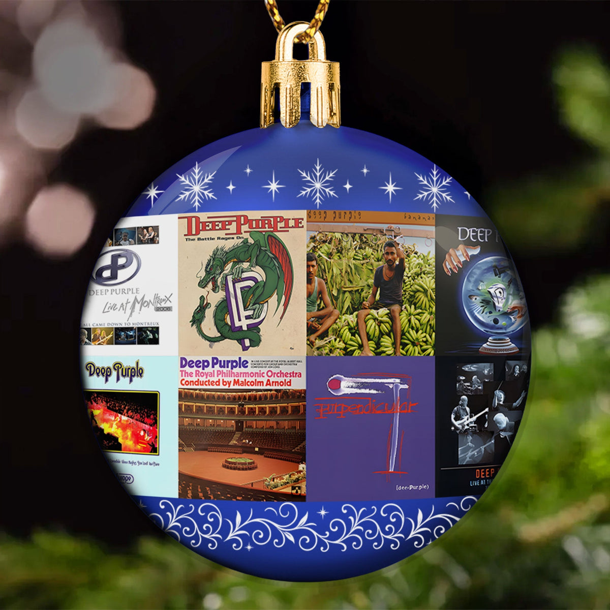 Deep Purple Ball Ornament – Hard Rock Heritage
