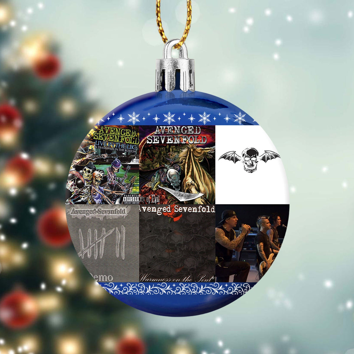 Avenged Sevenfold Ball Ornament – Metal Majesty for the Holidays