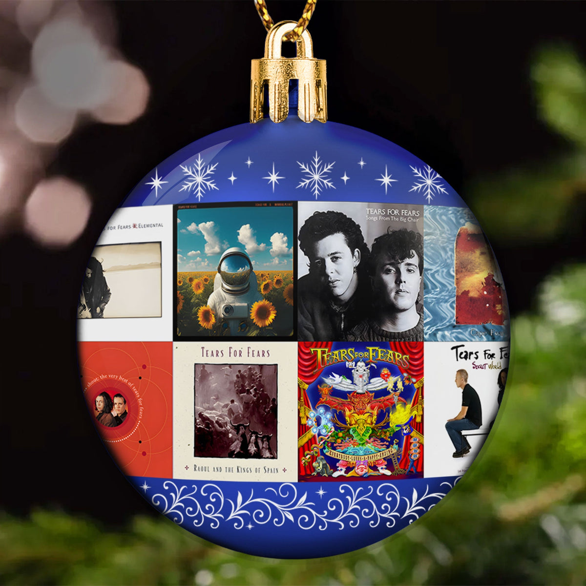 Tears for Fears Ball Ornament – Classic New Wave Collection