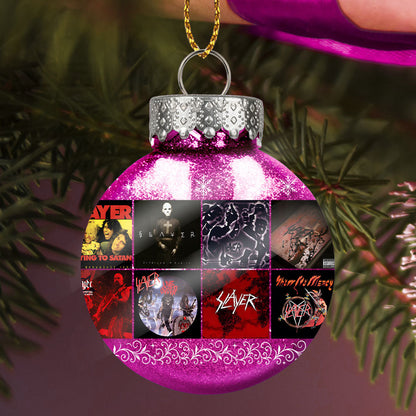 Slayer Ball Ornament – Thrash Metal Meets Holiday Mayhem