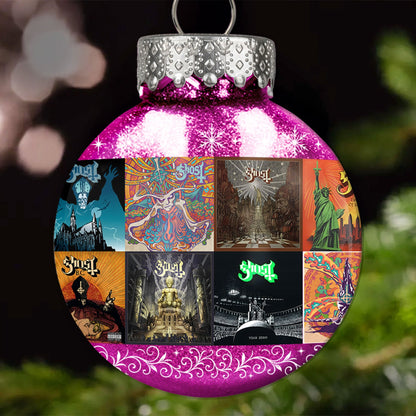 Ghost Ball Ornament – Theatrical Metal Spirit