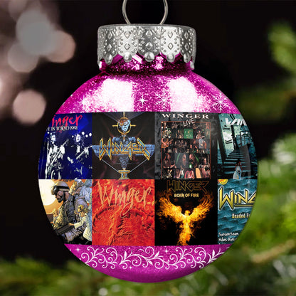 Winger Ball Ornament – Classic Hard Rock Energy