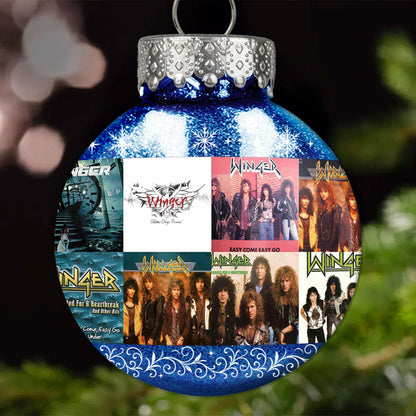 Winger Ball Ornament – Classic Hard Rock Energy
