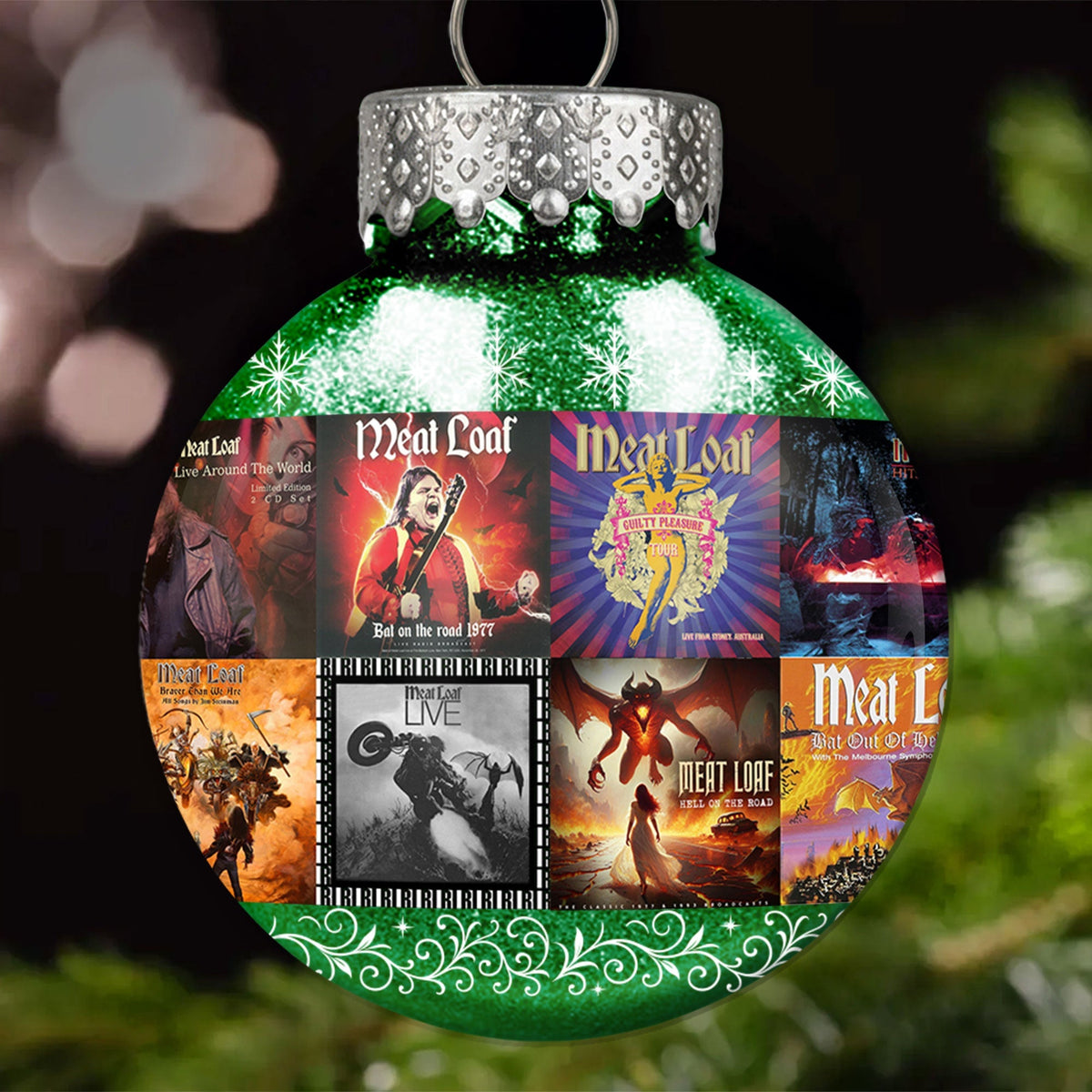 Meat Loaf Ball Ornament – Theatrical Rock Icon