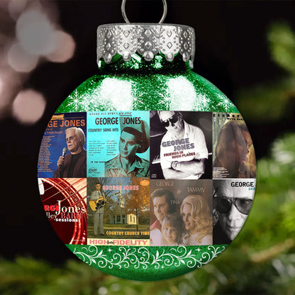 George Jones Ball Ornament – Classic Country Spirit for the Holidays