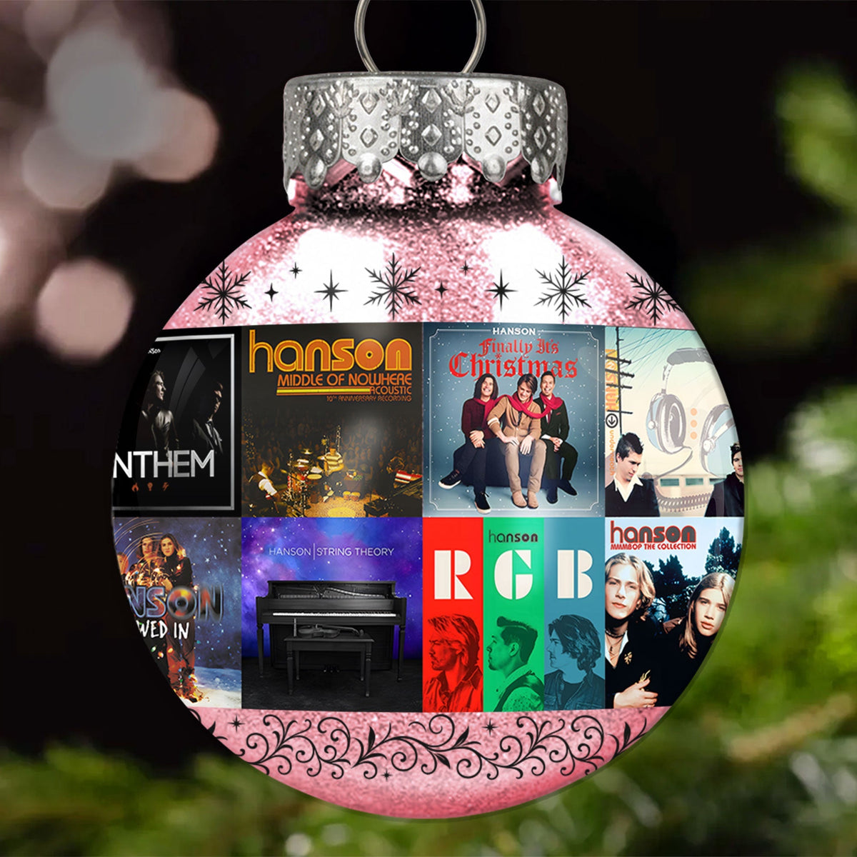 Hanson Ball Ornament – Pop Rock Harmony Collection