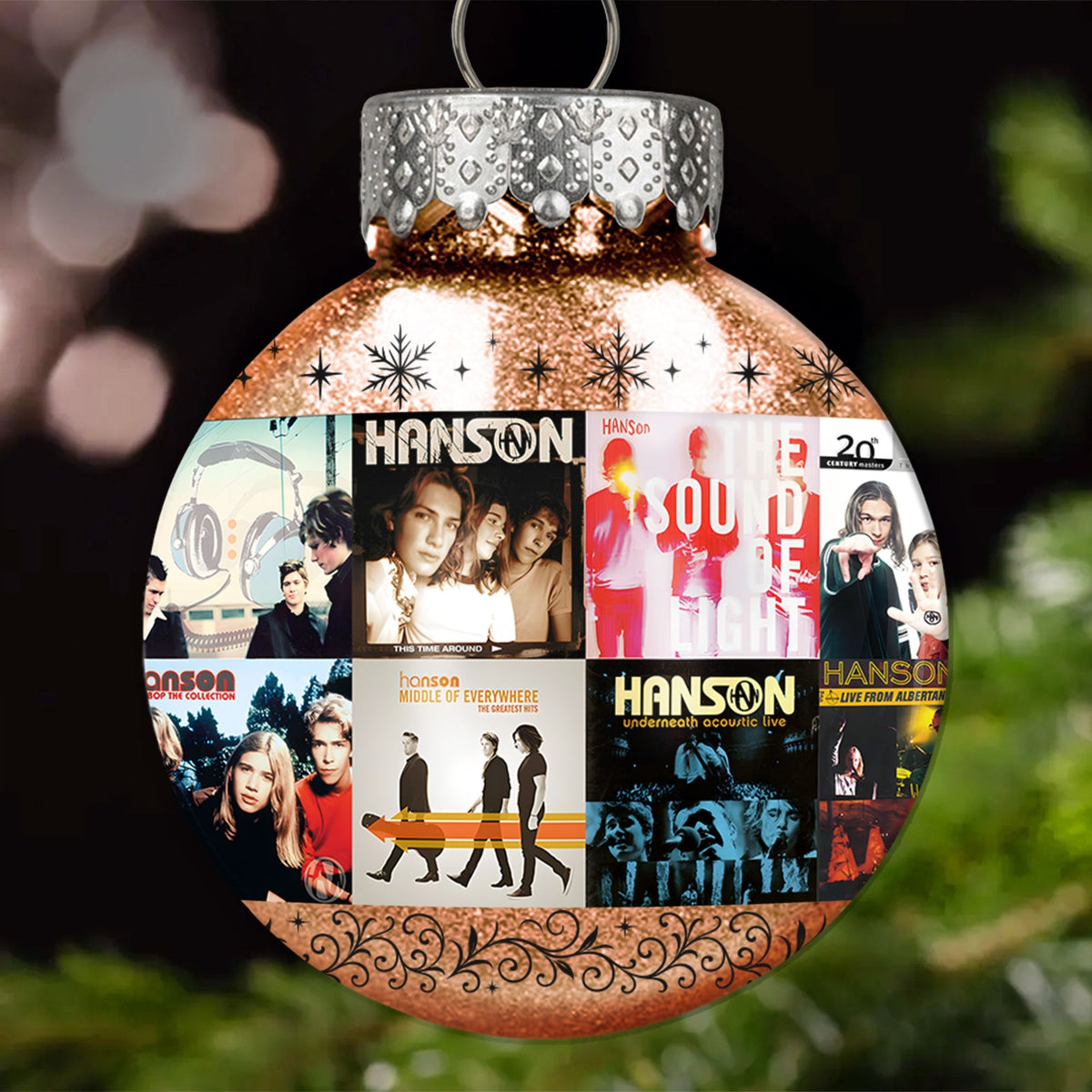 Hanson Ball Ornament – Pop Rock Harmony Collection