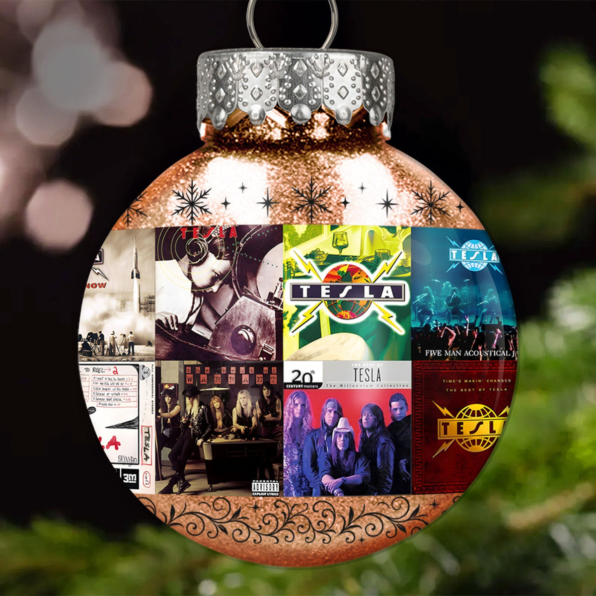 Tesla Ball Ornament – Classic Rock Power Collection