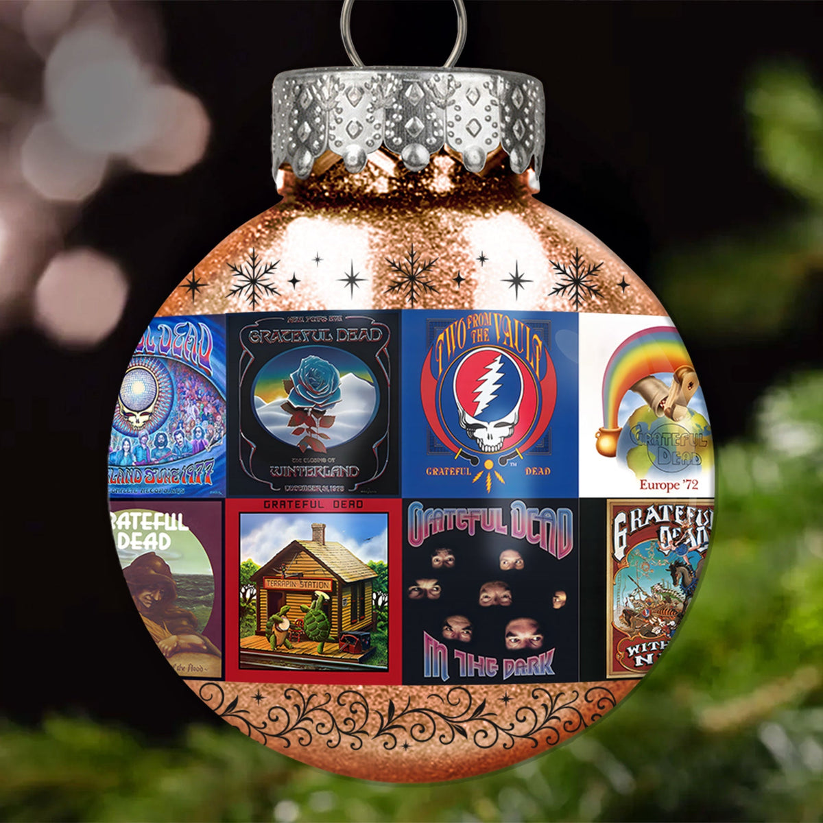 Grateful Dead Ball Ornament – The Spirit of Psychedelic Rock