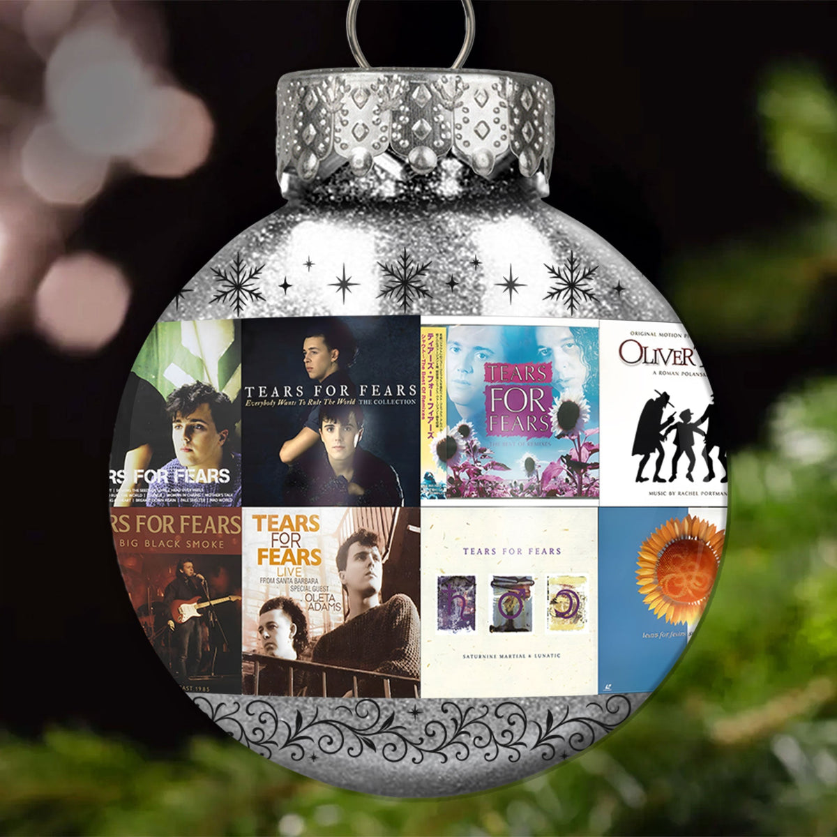 Tears for Fears Ball Ornament – Classic New Wave Collection