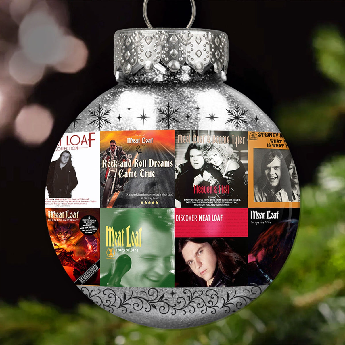 Meat Loaf Ball Ornament – Theatrical Rock Icon