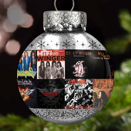 Winger Ball Ornament – Classic Hard Rock Energy