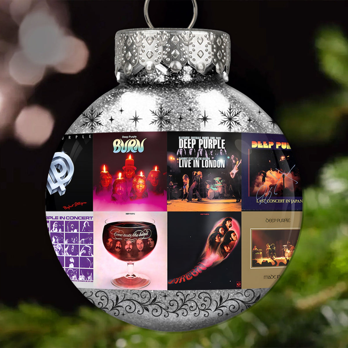 Deep Purple Ball Ornament – Hard Rock Heritage