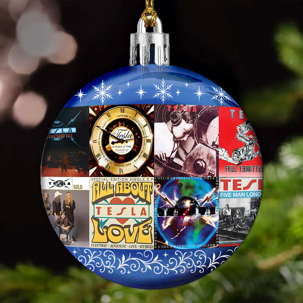 Tesla Ball Ornament – Classic Rock Power Collection