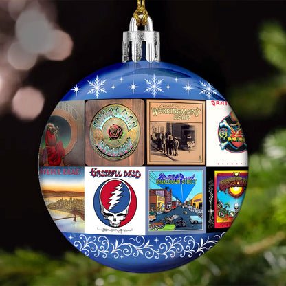 Grateful Dead Ball Ornament – The Spirit of Psychedelic Rock