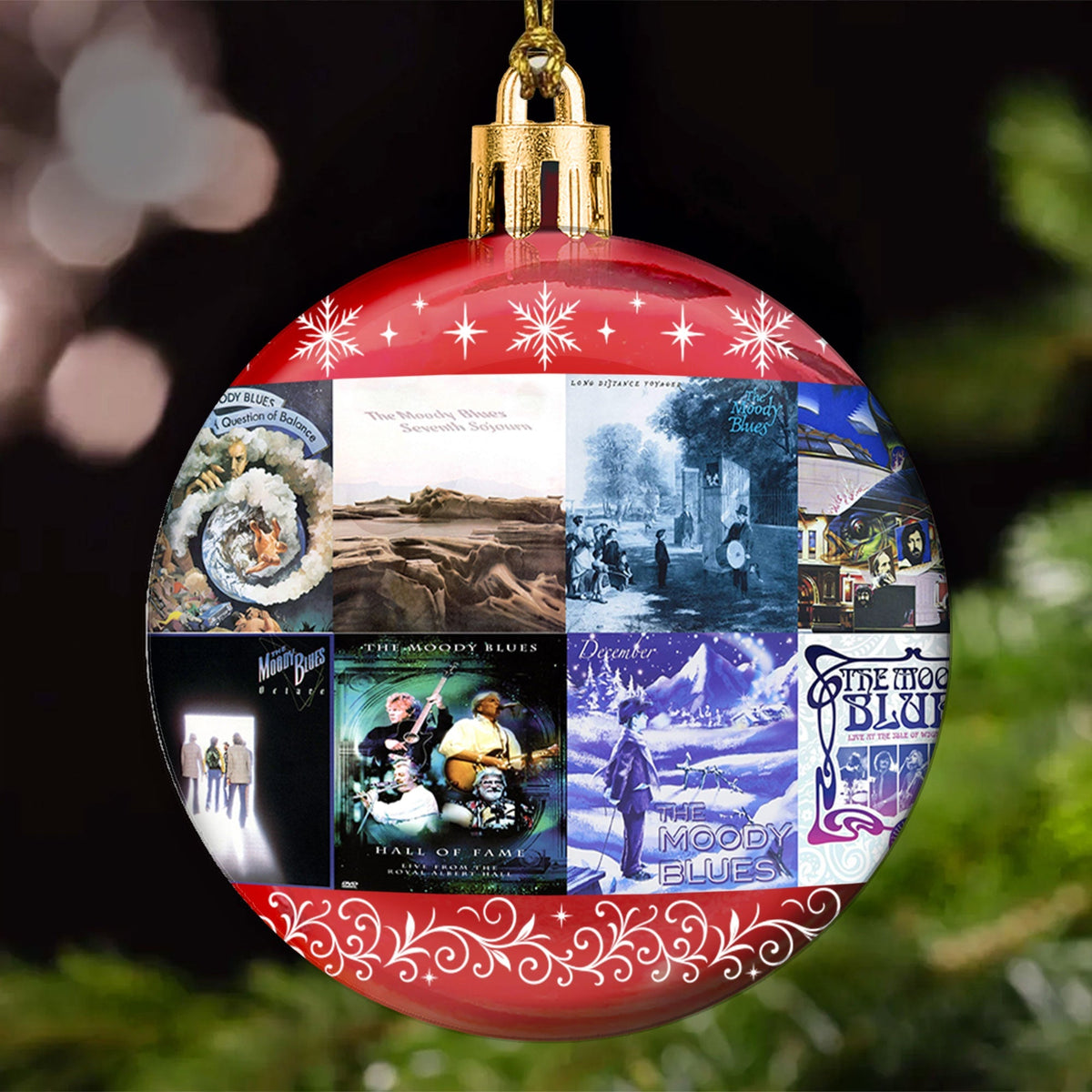 The Moody Blues Ball Ornament – Progressive Rock Classics