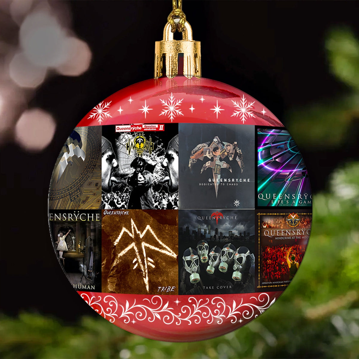 Queensrÿche Ball Ornament – Progressive Metal Legends