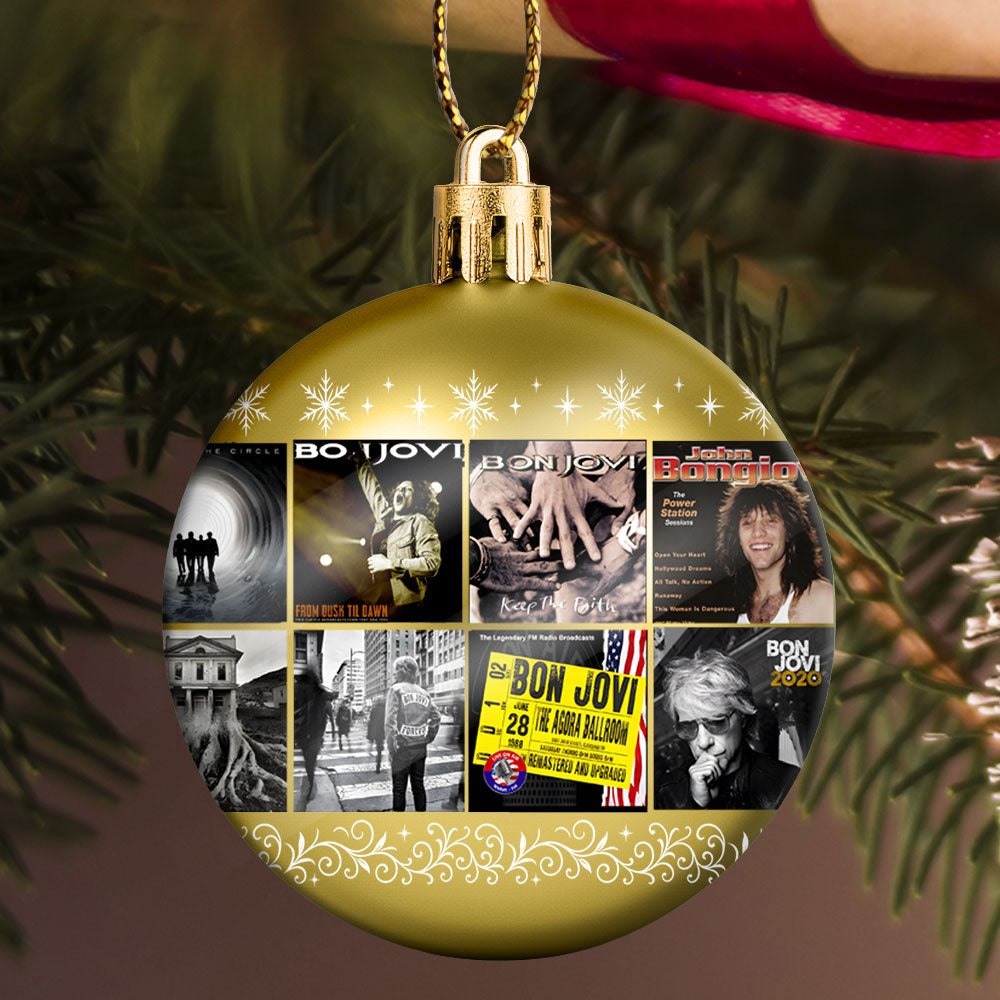 Bon Jovi Ball Ornament – Rock Anthem Spirit for the Holidays
