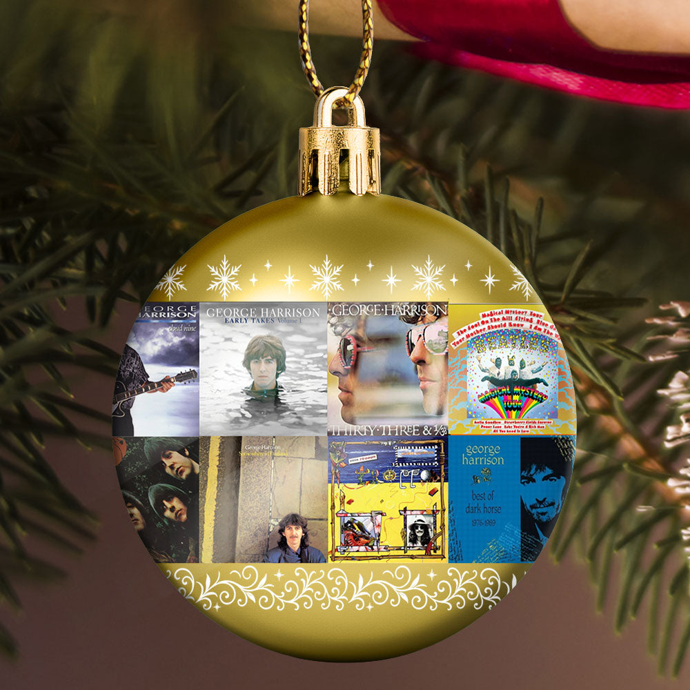 George Harrison Ornament – A Peaceful Holiday Reflection